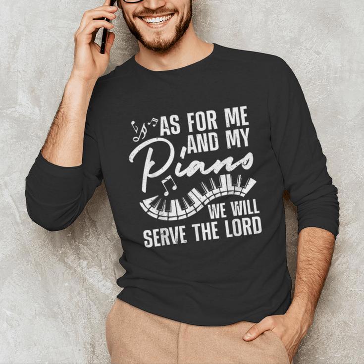 Piano Player Art For Men Women Pianist Piano Teacher Unisex Long Sleeve T-Shirt, funny gift Piano Player Art For Men Women Pianist Piano Teacher Unisex Long Sleeve T-Shirt, funny gift