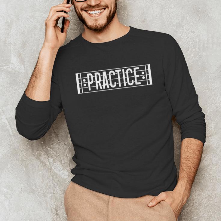Practice Repeat Music Teacher Band Director Unisex Long Sleeve T-Shirt, funny gift Practice Repeat Music Teacher Band Director Unisex Long Sleeve T-Shirt, funny gift