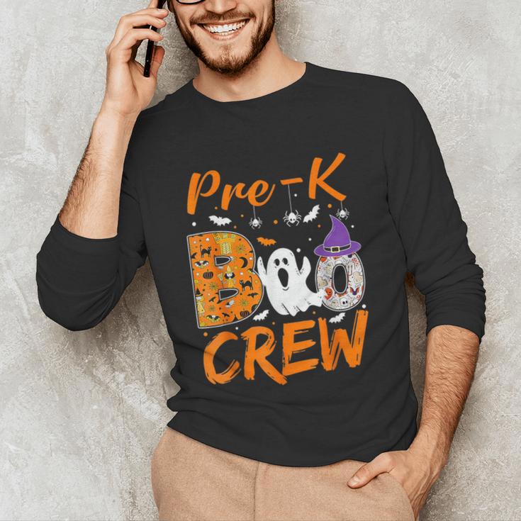 Pre K Boo Crew Teacher Student Halloween Pre Kindergarten Unisex Long Sleeve T-Shirt, funny gift Pre K Boo Crew Teacher Student Halloween Pre Kindergarten Unisex Long Sleeve T-Shirt, funny gift