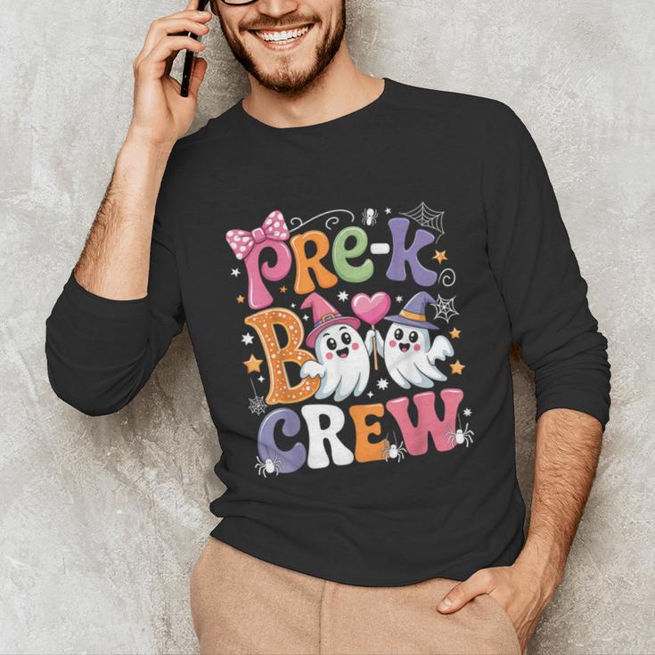 Pre-K Boo Crew Pre-K Teacher Student Kids Halloween Unisex Long Sleeve T-Shirt, funny gift Pre-K Boo Crew Pre-K Teacher Student Kids Halloween Unisex Long Sleeve T-Shirt, funny gift