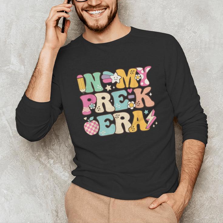 In My Pre-K Era Girl Back To School Cute PreSchool Teacher Unisex Long Sleeve T-Shirt, funny gift