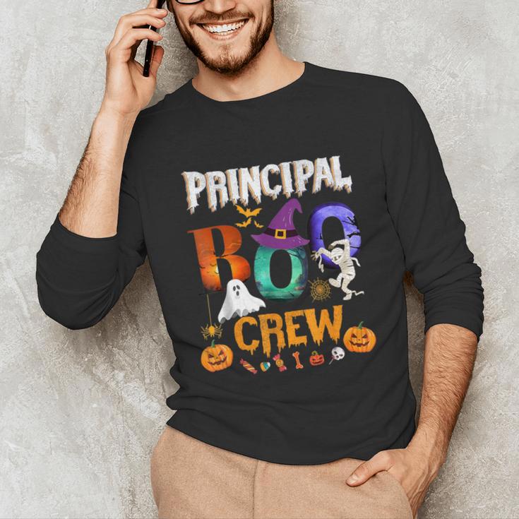 Principal Boo Crew Teacher Student Halloween Costume For Men Women Kids Unisex Long Sleeve T-Shirt, funny gift Principal Boo Crew Teacher Student Halloween Costume For Men Women Kids Unisex Long Sleeve T-Shirt, funny gift
