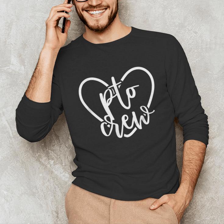PTO Crew Back To School Matching Group Parent Teacher Unisex Long Sleeve T-Shirt, funny gift PTO Crew Back To School Matching Group Parent Teacher Unisex Long Sleeve T-Shirt, funny gift