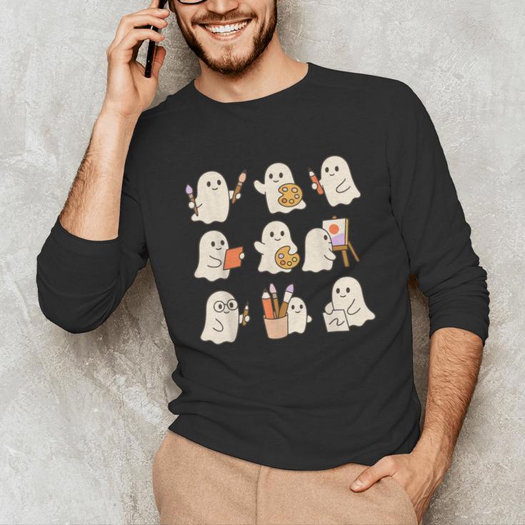 Pumpkin Pi Math Teacher Geek Unisex Long Sleeve T-Shirt, funny gift