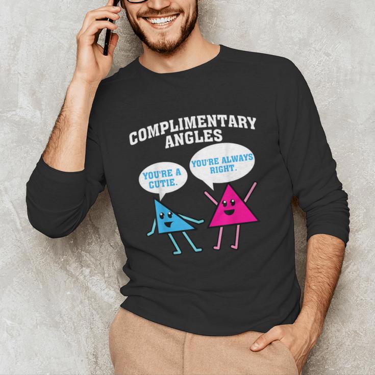 Right Acute Triangle Math Teacher Cool Geometry Unisex Long Sleeve T-Shirt, funny gift Right Acute Triangle Math Teacher Cool Geometry Unisex Long Sleeve T-Shirt, funny gift