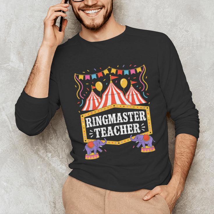 Ringmaster Teacher Circus Party Ringmaster Carnival Unisex Long Sleeve T-Shirt, funny gift Ringmaster Teacher Circus Party Ringmaster Carnival Unisex Long Sleeve T-Shirt, funny gift