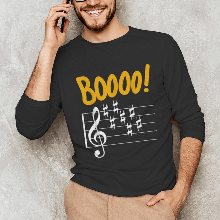 Scary Key Signature Boo Music Halloween Musician Teacher Men Women Unisex Long Sleeve T-Shirt, funny gift Scary Key Signature Boo Music Halloween Musician Teacher Men Women Unisex Long Sleeve T-Shirt, funny gift