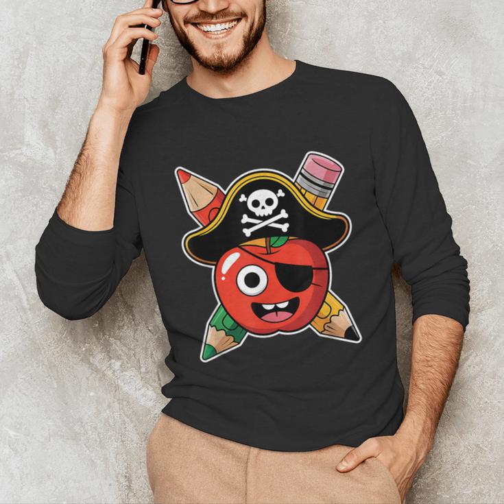 School International Talk Like A Pirate Day Pirate Teacher Unisex Long Sleeve T-Shirt, funny gift School International Talk Like A Pirate Day Pirate Teacher Unisex Long Sleeve T-Shirt, funny gift