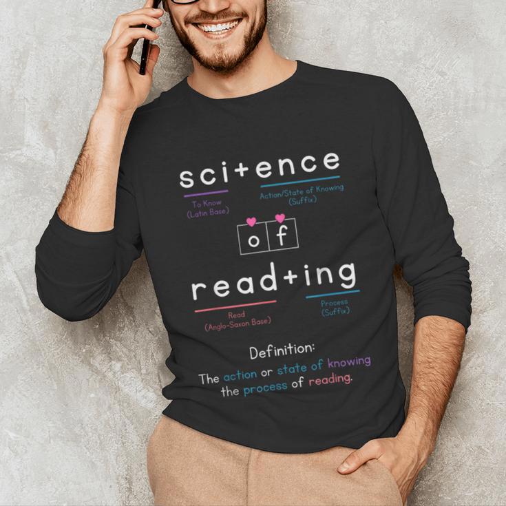 Science Of Reading Morphology Syllable Intervention Teacher Unisex Long Sleeve T-Shirt, funny gift Science Of Reading Morphology Syllable Intervention Teacher Unisex Long Sleeve T-Shirt, funny gift
