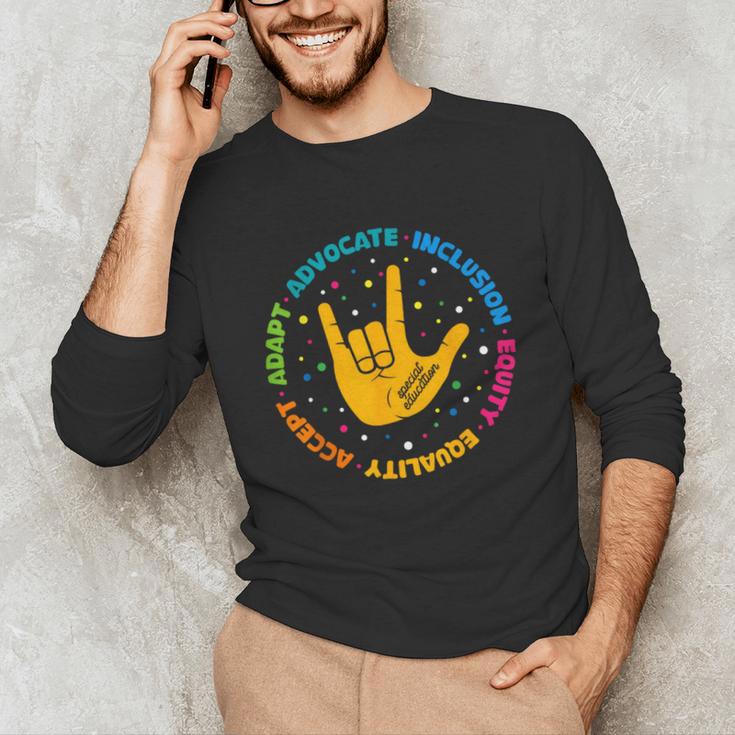 Special Education Teacher Inspirational SPED Teachers Autism Unisex Long Sleeve T-Shirt, funny gift