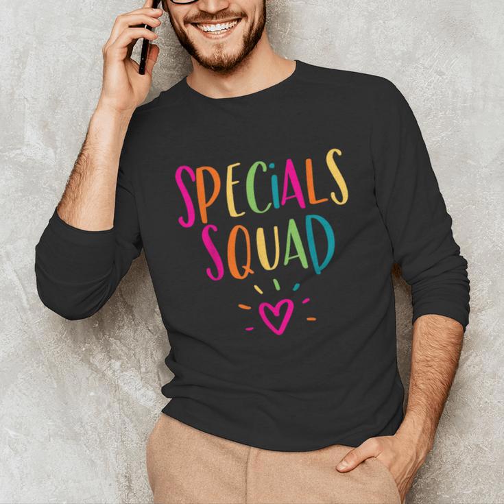 Specials Squad Art Music PE Tech Gym Teacher Team Unisex Long Sleeve T-Shirt, funny gift Specials Squad Art Music PE Tech Gym Teacher Team Unisex Long Sleeve T-Shirt, funny gift
