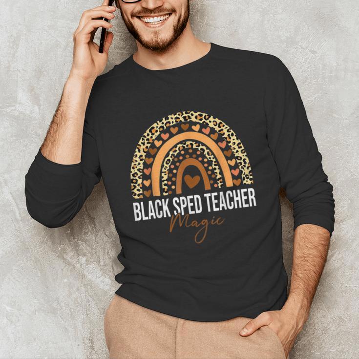 SPED Teacher Teacher Educator Magic Africa Proud Unisex Long Sleeve T-Shirt, funny gift