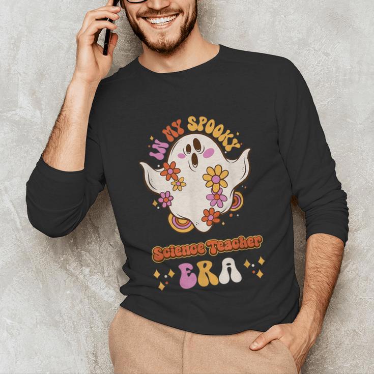 In My Spooky Science Teacher Era Occupational Haunts Unisex Long Sleeve T-Shirt, funny gift