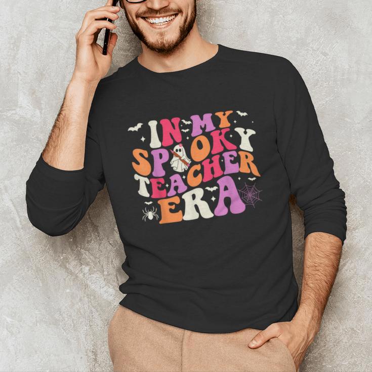 In My Spooky Teacher Era Halloween Teacher Back To School Unisex Long Sleeve T-Shirt, funny gift In My Spooky Teacher Era Halloween Teacher Back To School Unisex Long Sleeve T-Shirt, funny gift