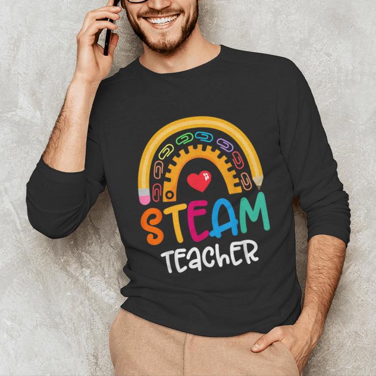 STEAM Teacher Squad Team Crew Back To School STEM Special Unisex Long Sleeve T-Shirt, funny gift STEAM Teacher Squad Team Crew Back To School STEM Special Unisex Long Sleeve T-Shirt, funny gift