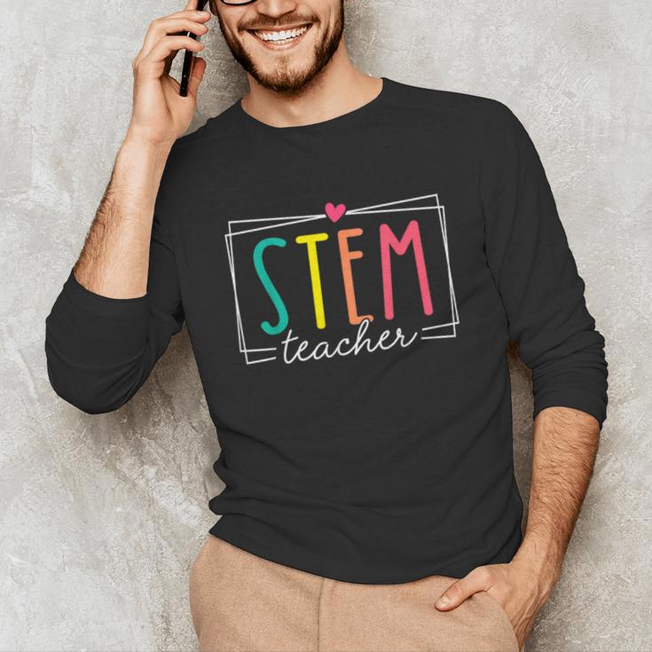 STEM Teacher Science Appreciation Women Back To School Unisex Long Sleeve T-Shirt, funny gift