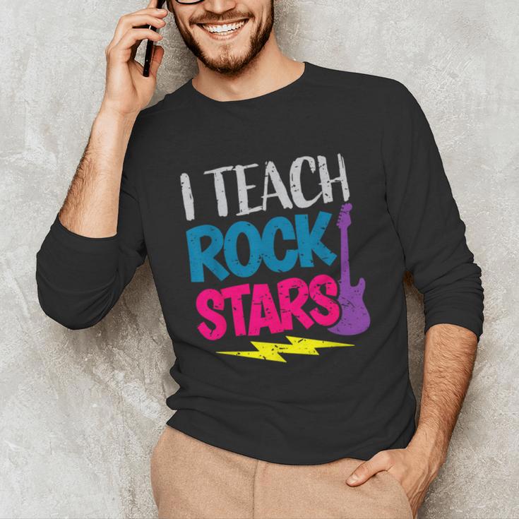 I Teach Rockstars Tee Orchestra Music Teacher Back To School Unisex Long Sleeve T-Shirt, funny gift I Teach Rockstars Tee Orchestra Music Teacher Back To School Unisex Long Sleeve T-Shirt, funny gift