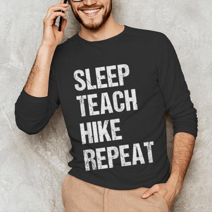 Teacher Hiking Shirt Teaching Hiker T Shirt Unisex Long Sleeve T-Shirt, funny gift Teacher Hiking Shirt Teaching Hiker T Shirt Unisex Long Sleeve T-Shirt, funny gift