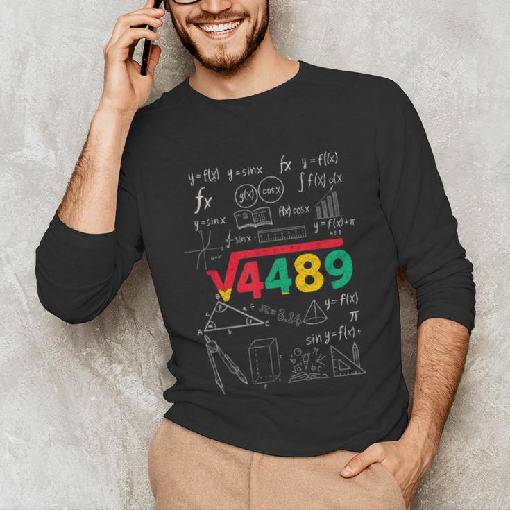 Teacher Math 67 Meme Square Root 4489 Slang Six Seven Unisex Long Sleeve T-Shirt, funny gift Teacher Math 67 Meme Square Root 4489 Slang Six Seven Unisex Long Sleeve T-Shirt, funny gift