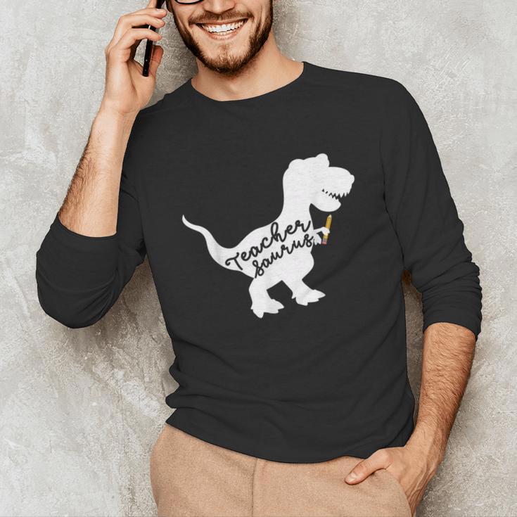 Teacher Saurus T Shirt For Men And Women Unisex Long Sleeve T-Shirt, funny gift Teacher Saurus T Shirt For Men And Women Unisex Long Sleeve T-Shirt, funny gift