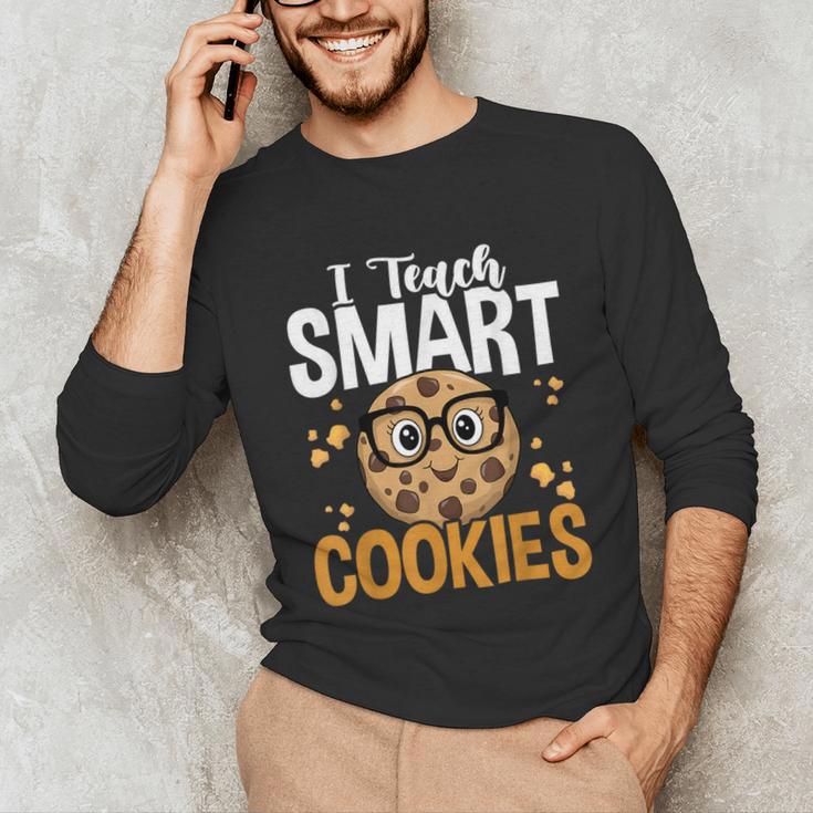 Teacher I Teach Smart Cookies Nerd Unisex Long Sleeve T-Shirt, funny gift
