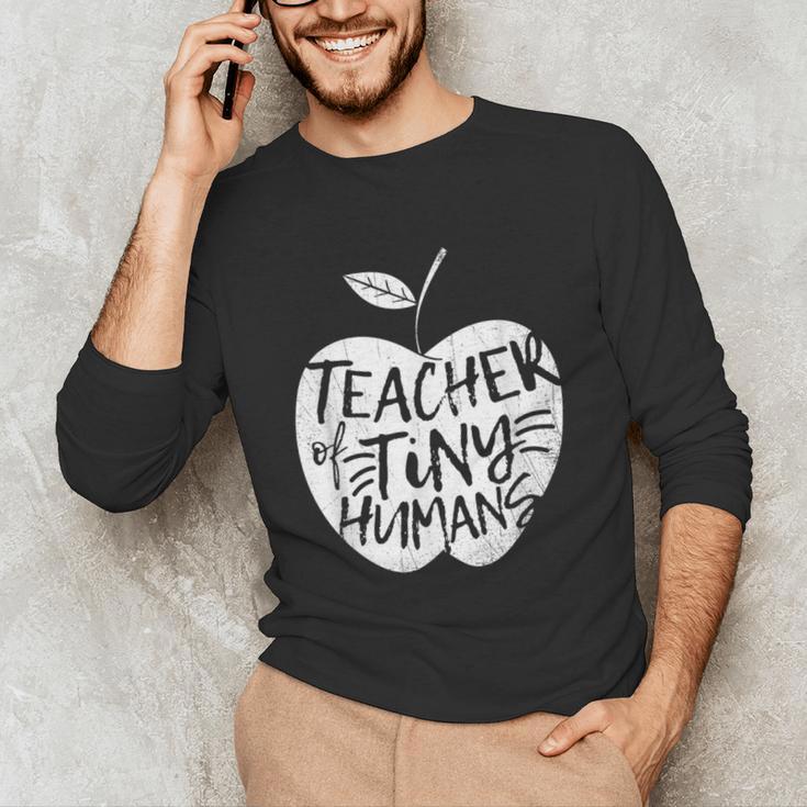 Teacher Of Tiny Humans Preschool Kindergarten Teacher Unisex Long Sleeve T-Shirt, funny gift Teacher Of Tiny Humans Preschool Kindergarten Teacher Unisex Long Sleeve T-Shirt, funny gift