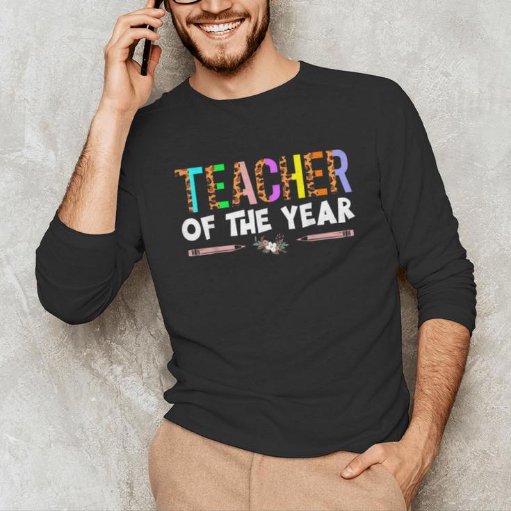 Teacher Of The Year Party Teacher Appreciation Unisex Long Sleeve T-Shirt, funny gift