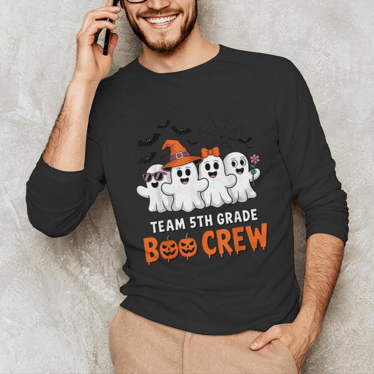 Team 5th Grade Boo Crew Halloween Teacher Student Costume Unisex Long Sleeve T-Shirt, funny gift Team 5th Grade Boo Crew Halloween Teacher Student Costume Unisex Long Sleeve T-Shirt, funny gift