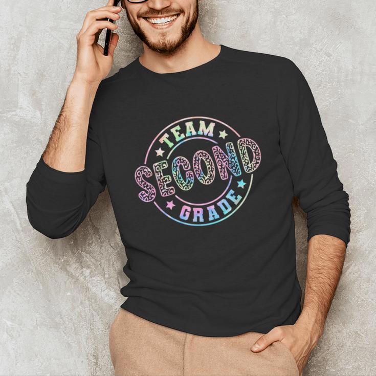 Team Second Grade Teacher Student Back To School 2nd Grade Unisex Long Sleeve T-Shirt, funny gift Team Second Grade Teacher Student Back To School 2nd Grade Unisex Long Sleeve T-Shirt, funny gift