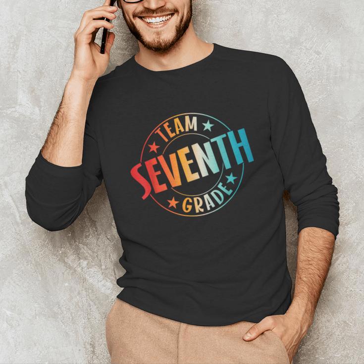 Team Seventh Grade Teacher Student Back To School 7th Grade Unisex Long Sleeve T-Shirt, funny gift Team Seventh Grade Teacher Student Back To School 7th Grade Unisex Long Sleeve T-Shirt, funny gift
