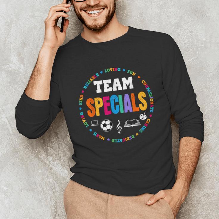 TEAM Specials Teacher TRIBE Squad Back To Primary School Unisex Long Sleeve T-Shirt, funny gift TEAM Specials Teacher TRIBE Squad Back To Primary School Unisex Long Sleeve T-Shirt, funny gift