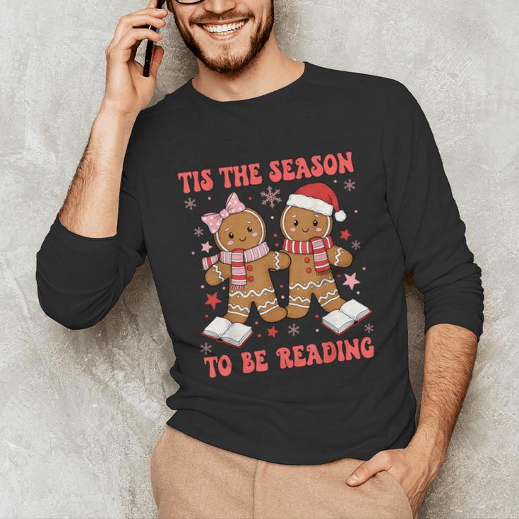 Tis The Season Reading Christmas Shirt Book Lovers Teacher Unisex Long Sleeve T-Shirt, funny gift Tis The Season Reading Christmas Shirt Book Lovers Teacher Unisex Long Sleeve T-Shirt, funny gift