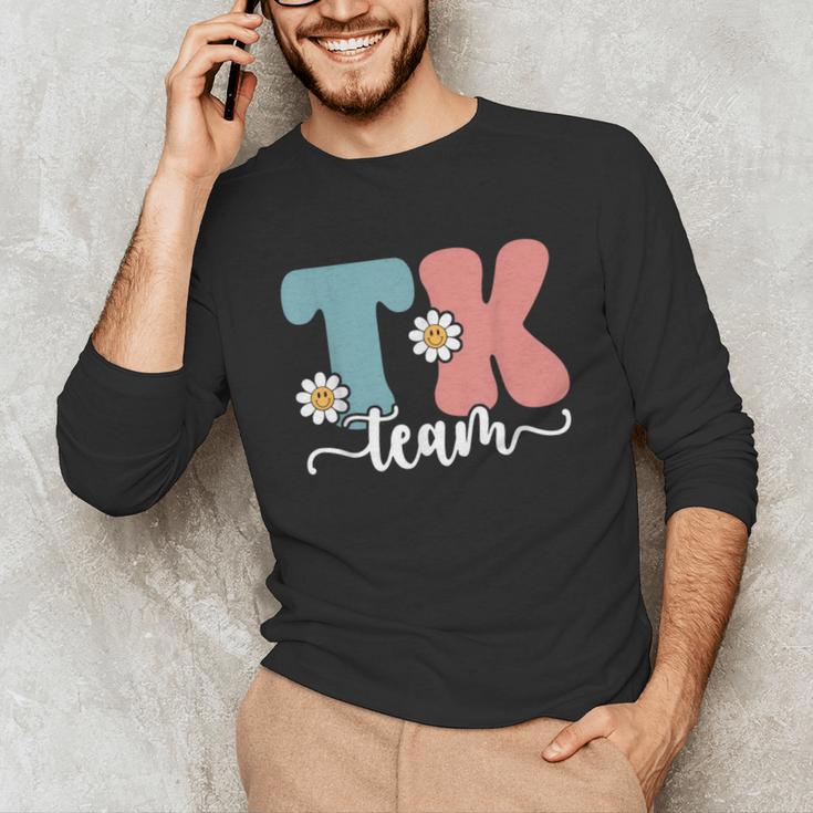 TK Team Back To School Teachers Students Team TK Unisex Long Sleeve T-Shirt, funny gift TK Team Back To School Teachers Students Team TK Unisex Long Sleeve T-Shirt, funny gift