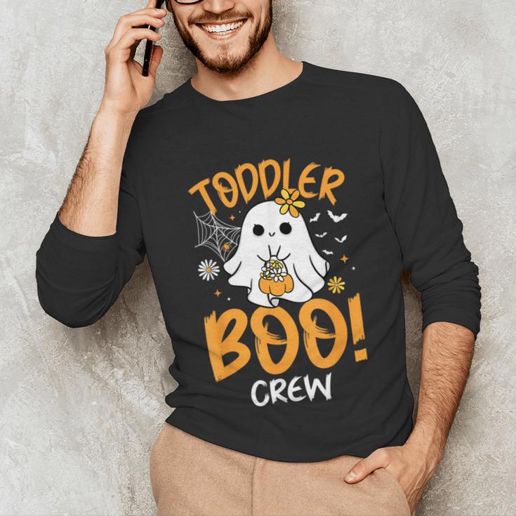 Toddler Boo Crew Babysitters Daycare Teacher Halloween Party Unisex Long Sleeve T-Shirt, funny gift Toddler Boo Crew Babysitters Daycare Teacher Halloween Party Unisex Long Sleeve T-Shirt, funny gift