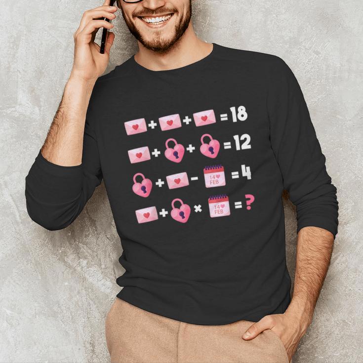 Valentines Day Order Of Operations Valentines Math Teacher Unisex Long Sleeve T-Shirt, funny gift Valentines Day Order Of Operations Valentines Math Teacher Unisex Long Sleeve T-Shirt, funny gift