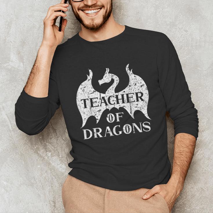 Vintage Teacher Of Dragons Quotes Teacher Student Unisex Long Sleeve T-Shirt, funny gift Vintage Teacher Of Dragons Quotes Teacher Student Unisex Long Sleeve T-Shirt, funny gift
