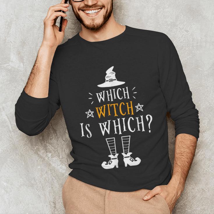 Which Witch Is Which Halloween Grammar Teacher Costume Unisex Long Sleeve T-Shirt, funny gift Which Witch Is Which Halloween Grammar Teacher Costume Unisex Long Sleeve T-Shirt, funny gift