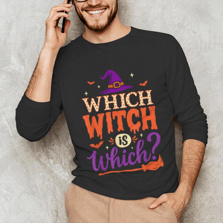 Which Witch Is Which Halloween For Women Men English Teacher Unisex Long Sleeve T-Shirt, funny gift Which Witch Is Which Halloween For Women Men English Teacher Unisex Long Sleeve T-Shirt, funny gift