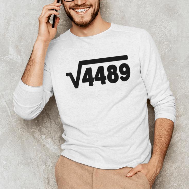 67 Meme Square Root 4489 Six Seven Slang Math Teacher Unisex Long Sleeve T-Shirt, funny gift 67 Meme Square Root 4489 Six Seven Slang Math Teacher Unisex Long Sleeve T-Shirt, funny gift