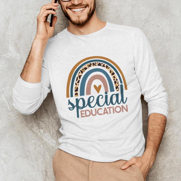 Cute Special Education Leopard Print SPED Teacher Idea Unisex Long Sleeve T-Shirt, funny gift Cute Special Education Leopard Print SPED Teacher Idea Unisex Long Sleeve T-Shirt, funny gift