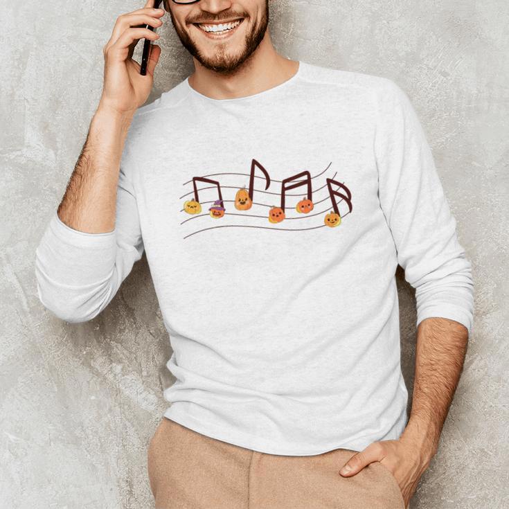 Fall Music Teacher Halloween Pumpkin Music Note Fall Teacher Unisex Long Sleeve T-Shirt, funny gift Fall Music Teacher Halloween Pumpkin Music Note Fall Teacher Unisex Long Sleeve T-Shirt, funny gift
