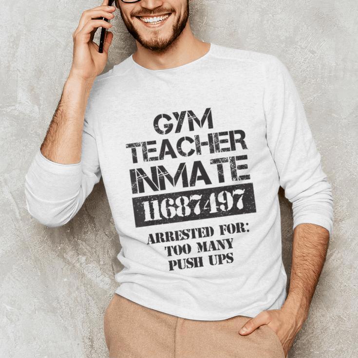 Halloween Gym Teacher Prisoner Costume Unisex Long Sleeve T-Shirt, funny gift Halloween Gym Teacher Prisoner Costume Unisex Long Sleeve T-Shirt, funny gift