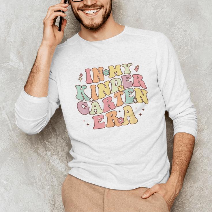 In My Kindergarten Era Retro Back To School Teacher Student Unisex Long Sleeve T-Shirt, funny gift In My Kindergarten Era Retro Back To School Teacher Student Unisex Long Sleeve T-Shirt, funny gift