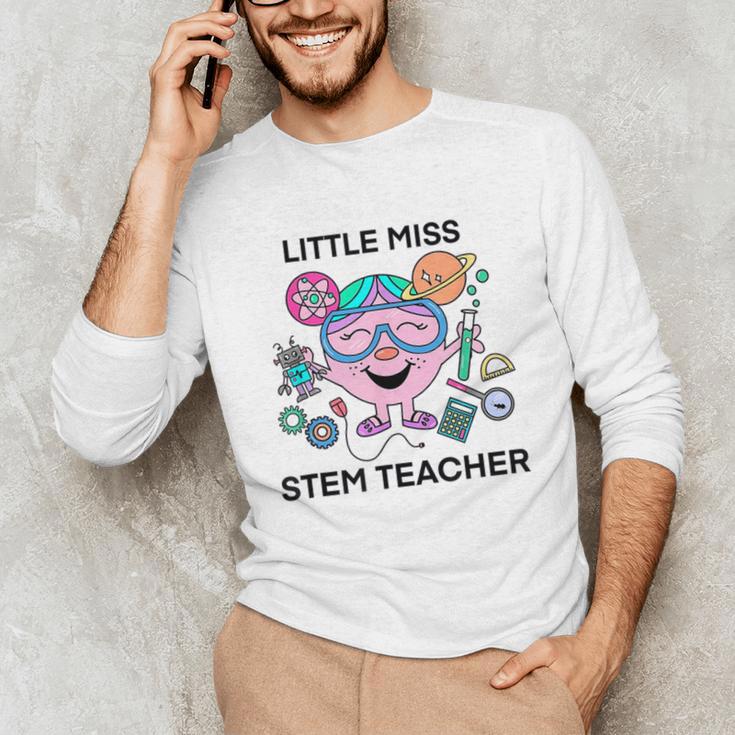 Little Miss Stem Teacher Unisex Long Sleeve T-Shirt, funny gift Little Miss Stem Teacher Unisex Long Sleeve T-Shirt, funny gift
