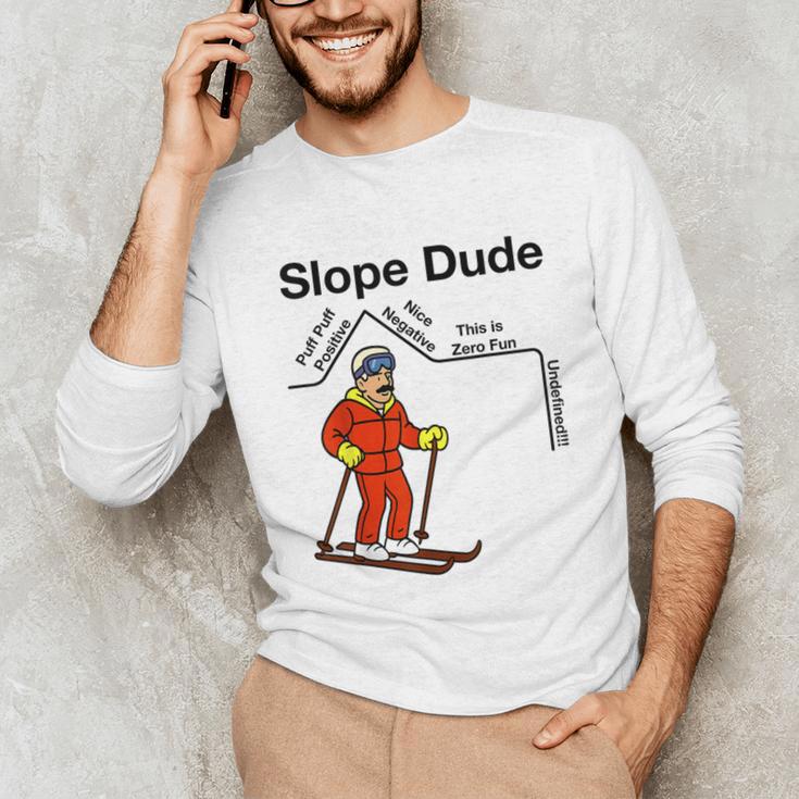 Nerdy Slope Dude Geometry Algebra Math Teacher Unisex Long Sleeve T-Shirt, funny gift Nerdy Slope Dude Geometry Algebra Math Teacher Unisex Long Sleeve T-Shirt, funny gift