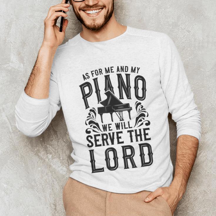 Piano Teacher Pianist Unisex Long Sleeve T-Shirt, funny gift Piano Teacher Pianist Unisex Long Sleeve T-Shirt, funny gift