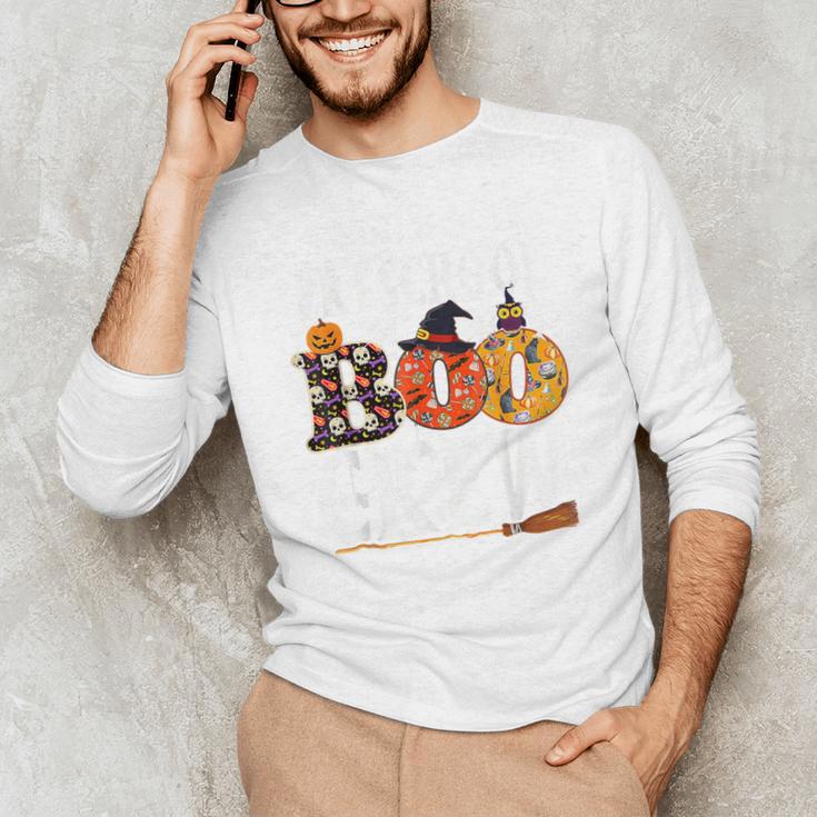 Preschool Boo Crew Teacher Halloween Unisex Long Sleeve T-Shirt, funny gift