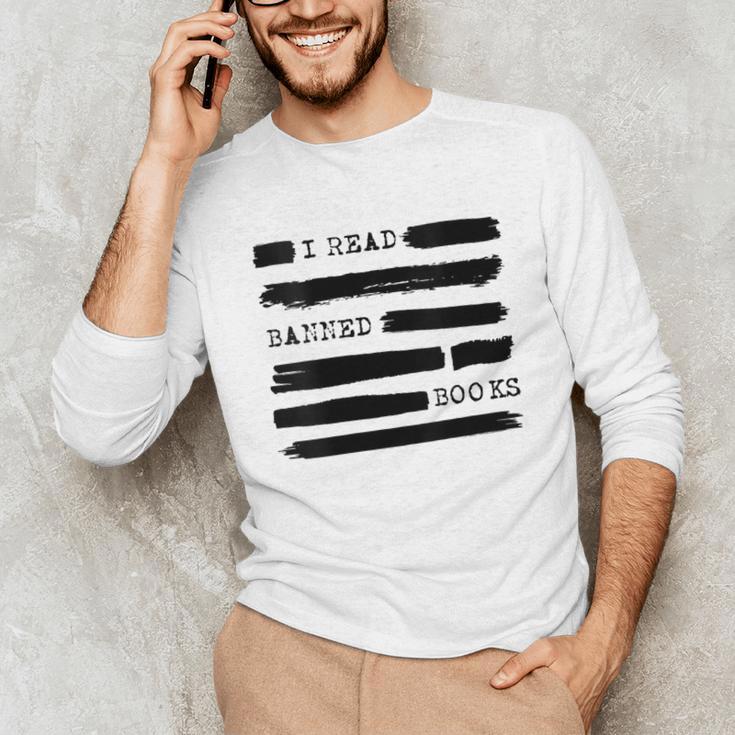 I Read Banned Books Banned Books Week Librarian Teacher Unisex Long Sleeve T-Shirt, funny gift I Read Banned Books Banned Books Week Librarian Teacher Unisex Long Sleeve T-Shirt, funny gift