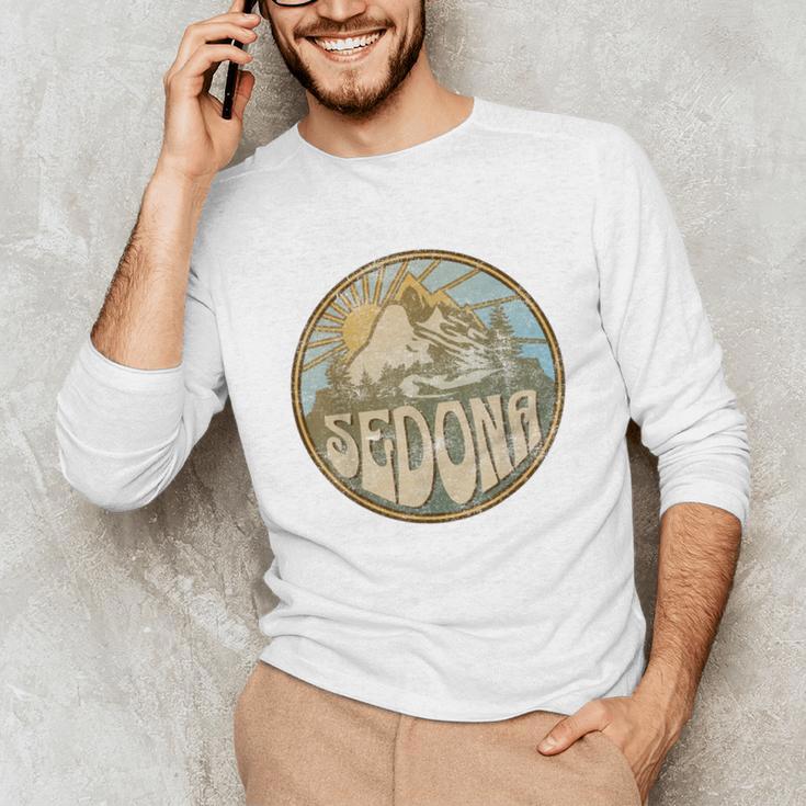 Sedona Arizona Nature Mountains Hiking Outdoors Unisex Long Sleeve T-Shirt, funny gift