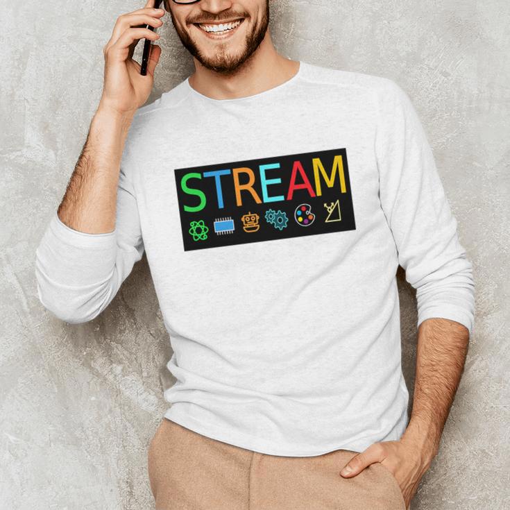 Stream Technology Robotics Shirt For Teachers And Students Premium Tri-Blend Unisex Long Sleeve T-Shirt, funny gift Stream Technology Robotics Shirt For Teachers And Students Premium Tri-Blend Unisex Long Sleeve T-Shirt, funny gift